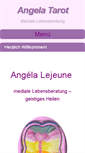 Mobile Screenshot of angelatarot.de